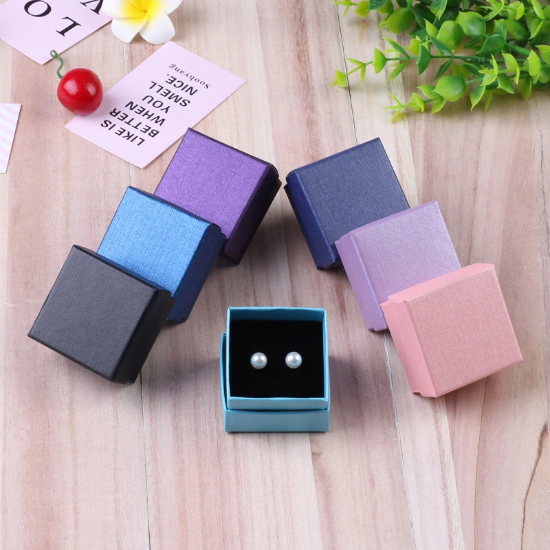 Concise Style China Wholesaler Branded Lid and Base Rigid Square Cardboard Paper Gift Box Jewelry Necklace Packaging Boxes