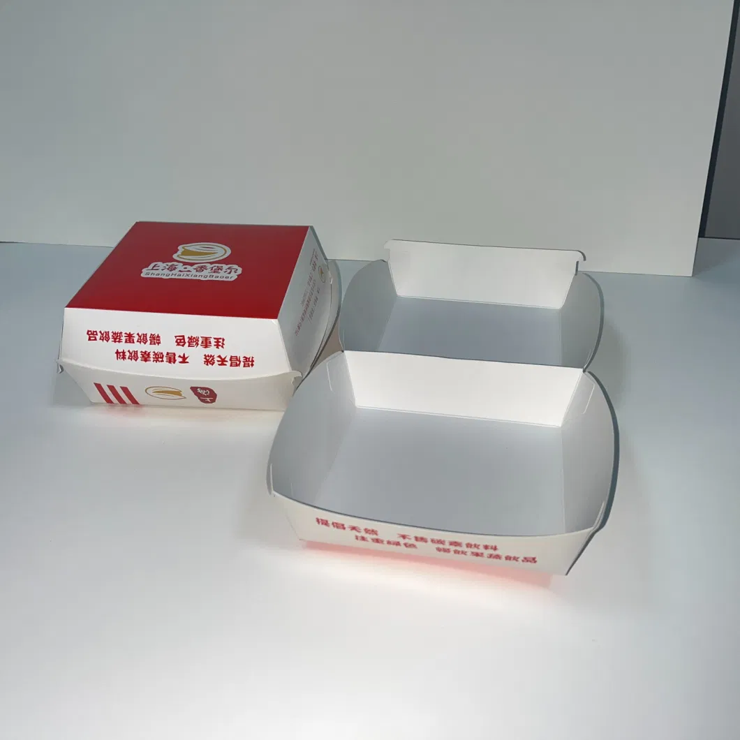 Widely Used Burger Pizza Box Take Away Fast Food Box Making Forming Machine