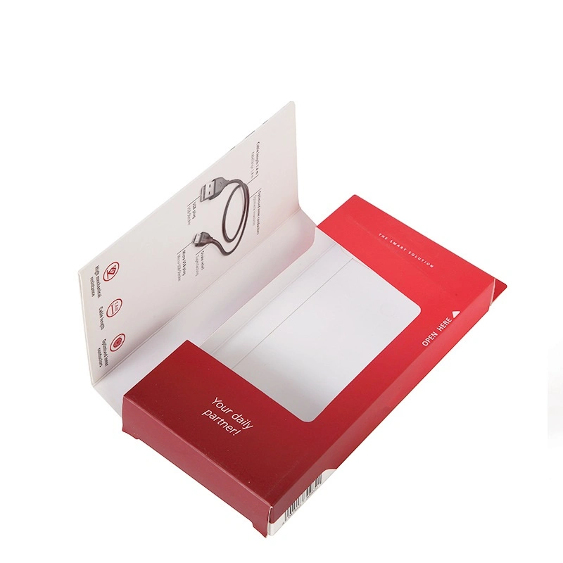 Custom Paper Box Cardboard Box Packaging-Boxes with Aircraft Hole Handle for Graphic Card