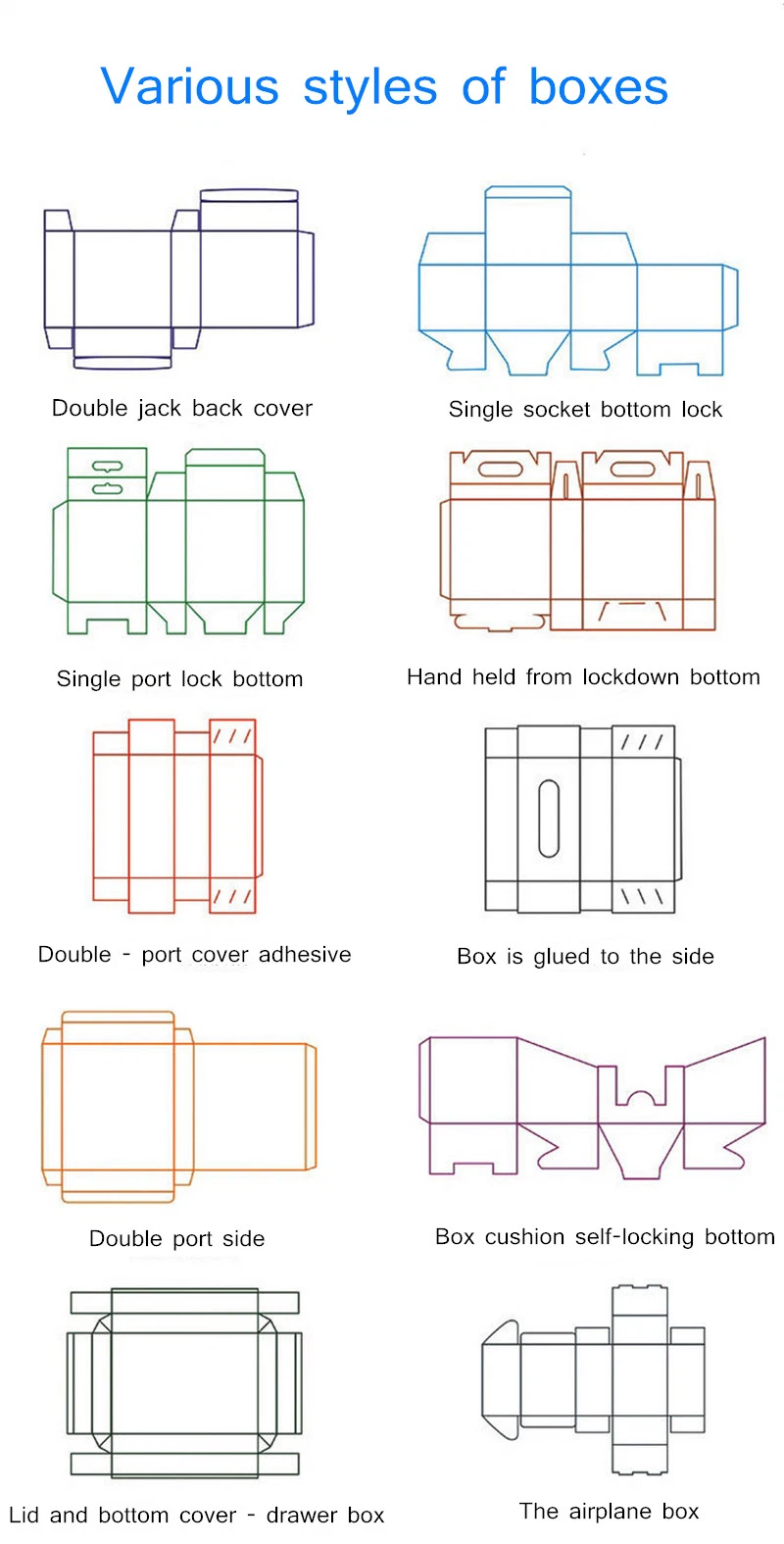 Customzied Clear Window Paper Gift Boxes with Ribbon Handle