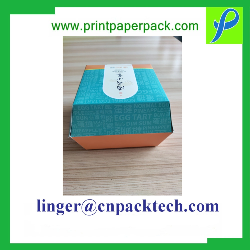 Bespoke Custom Fast Food Packaging Cardboard Paper Gable Burger/Lunch/Cake Box