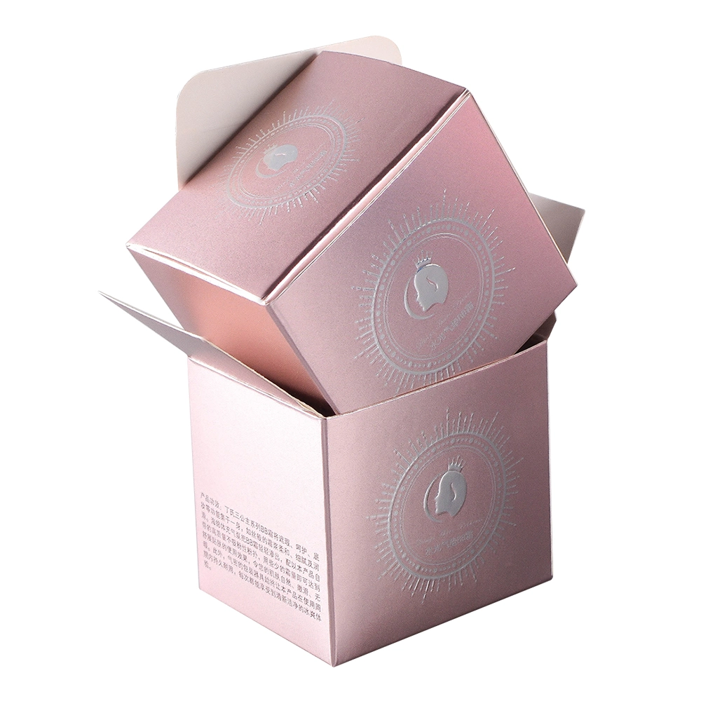 Custom Logo Printed White Cardboard Paper Packaging Cosmetic Box