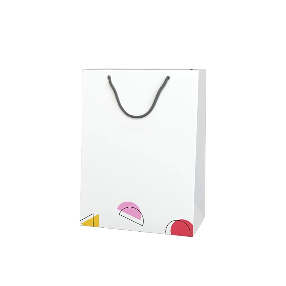 Manufacture Paper Packaging Jewelry Carrier Handbags Printed Shopping Packing Gift Bag