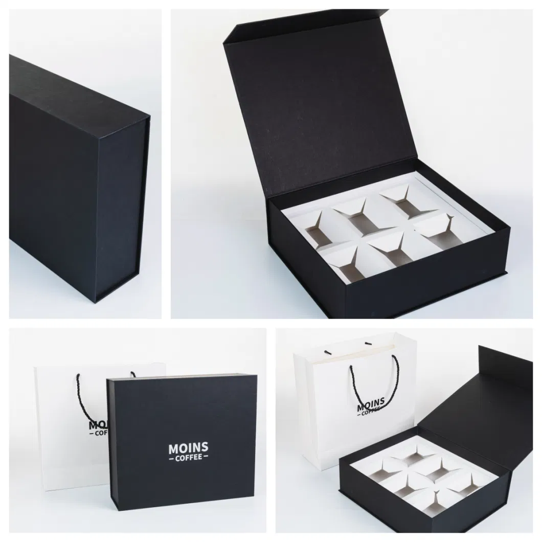 Cosmetic Packaging Box Gift Box Paper Box Cardboard Box Folding Box with Flap and Magnetic Closure