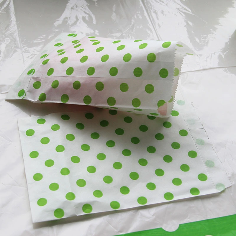 Greaseproof Paper Bag for French Fries Pizza Pancake Strawberry Pie Sandwich Paper Bag Package