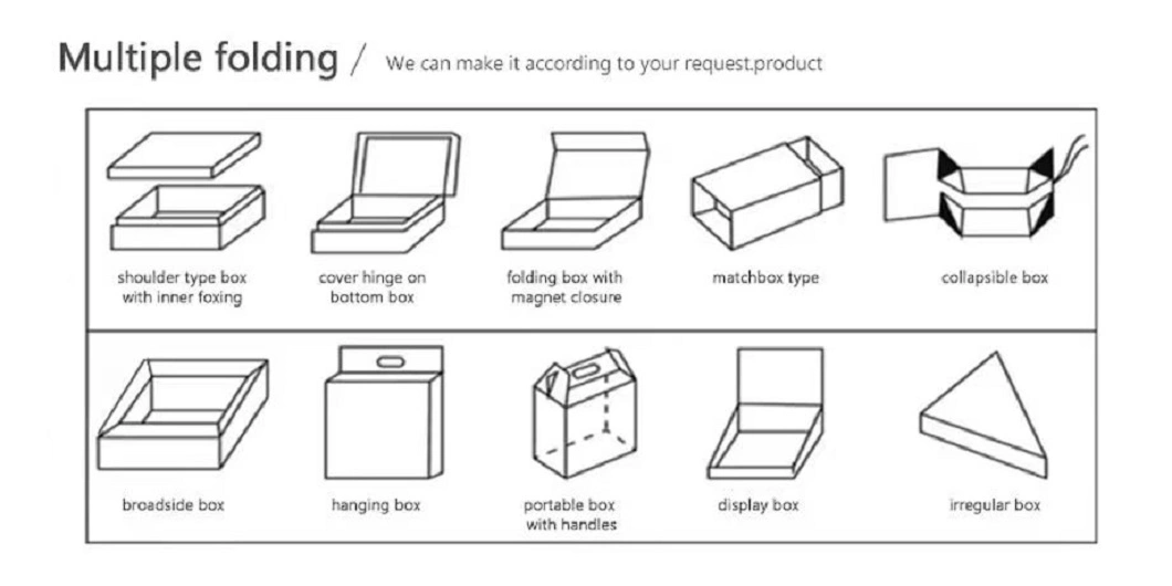 Custom Printing Candy Packing Paper Box with PVC Window and Handle