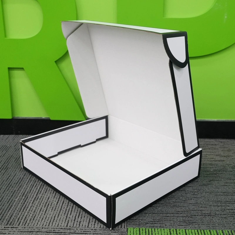 Customized Foldable Lid and Base Gift Cardboard Paper Box Luxury Shipping Box for Clothing T-Shirt Packaging