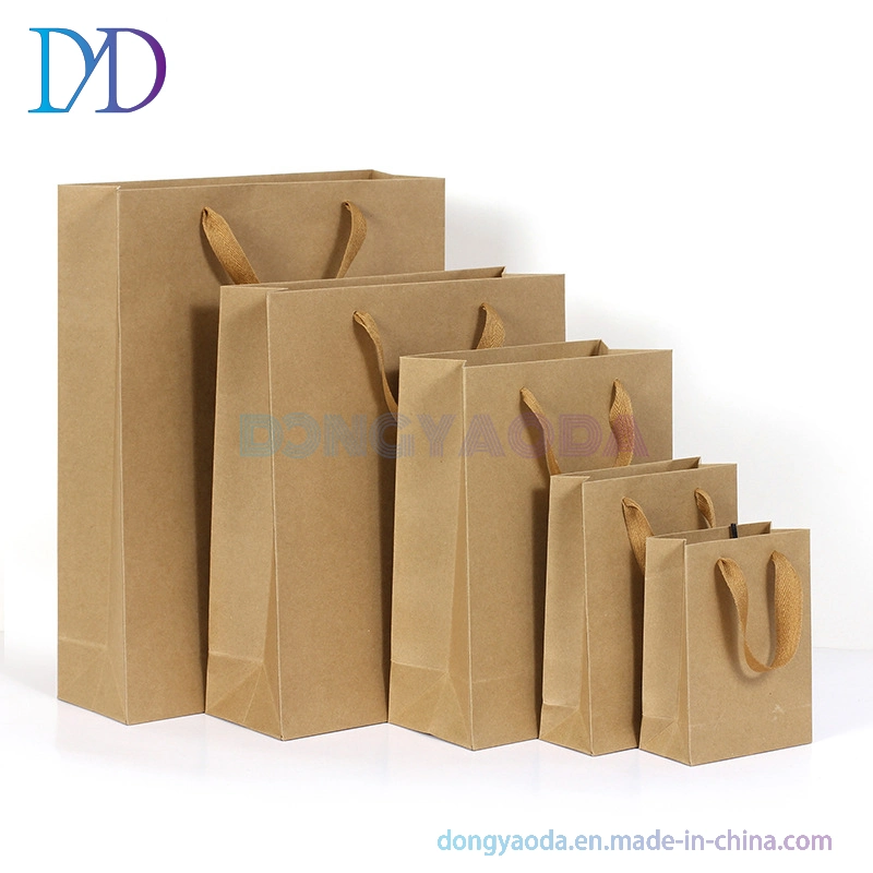 Wholesale Gift Paper Bags, White Cardboard Bags, Kraft Paper Bag