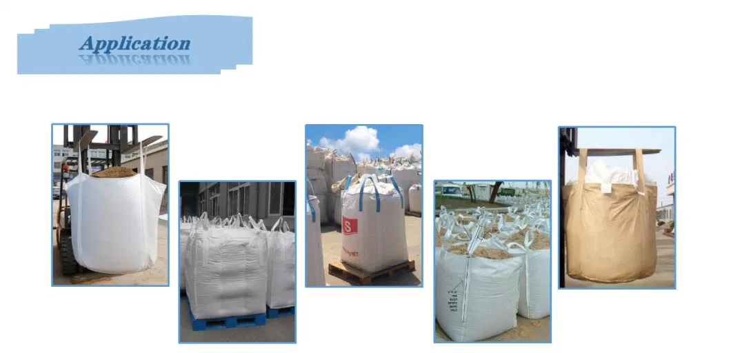 1 Ton Super Sacks 1000kg PP Woven Big Bulk Jumbo FIBC Bag