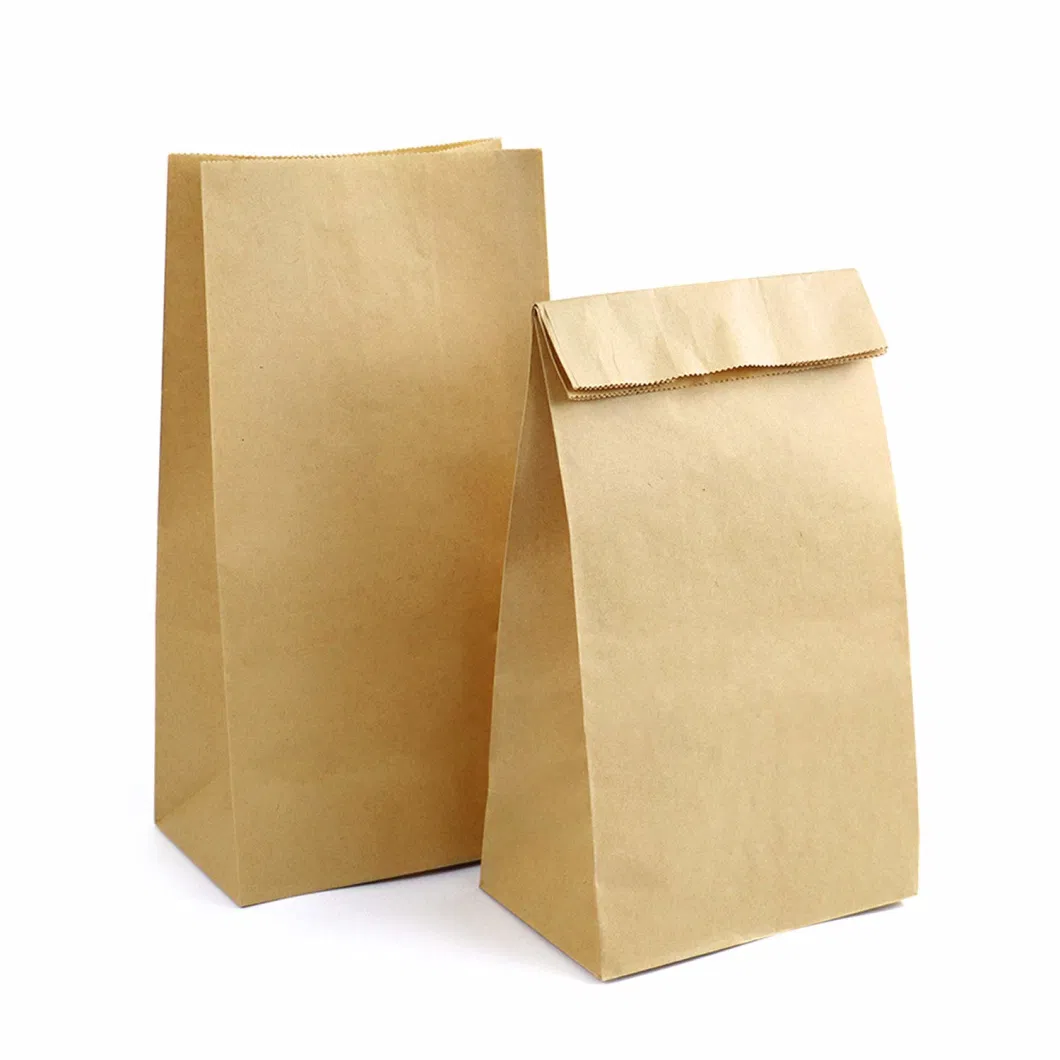 Brown Kraft Paper Takeaway Carrier Bag Large 10&quot;X 15.5&quot;X 12&quot; Paper Bag