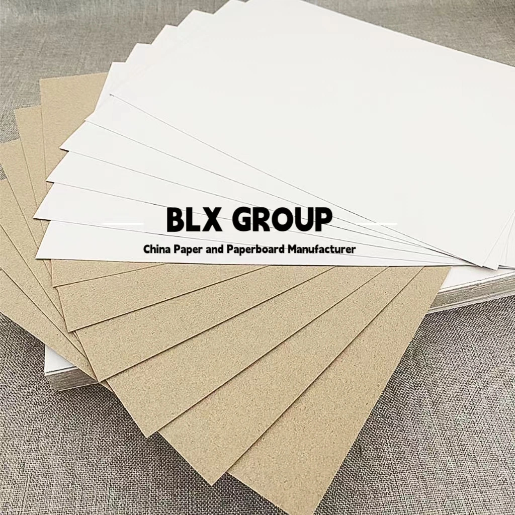 Coated White Top Duplex Box Card Board Paper with Grey Back