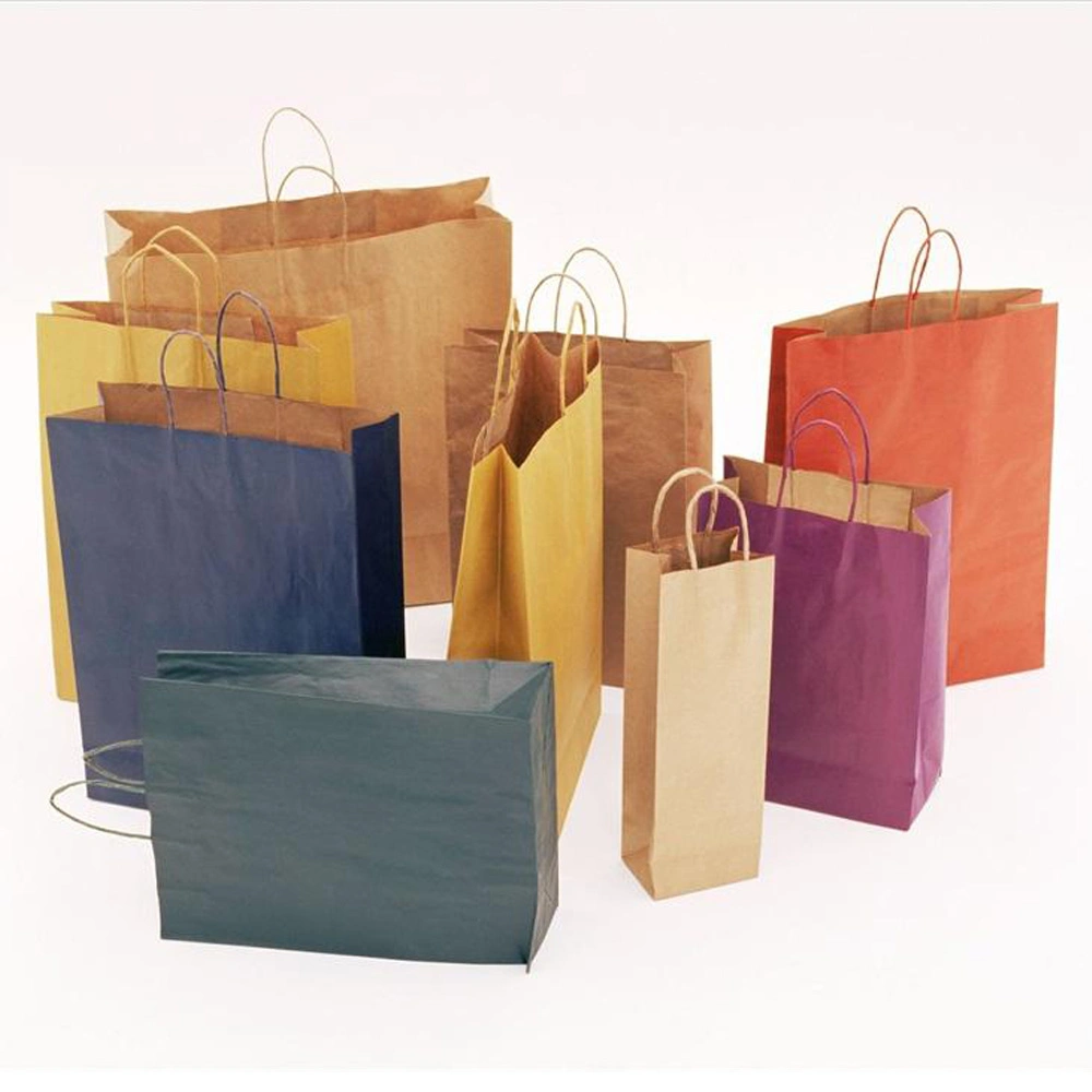 Coffee and Tea Takeaway Cheap 1 2 4 Cup Bag Brown Craft Paper Bag