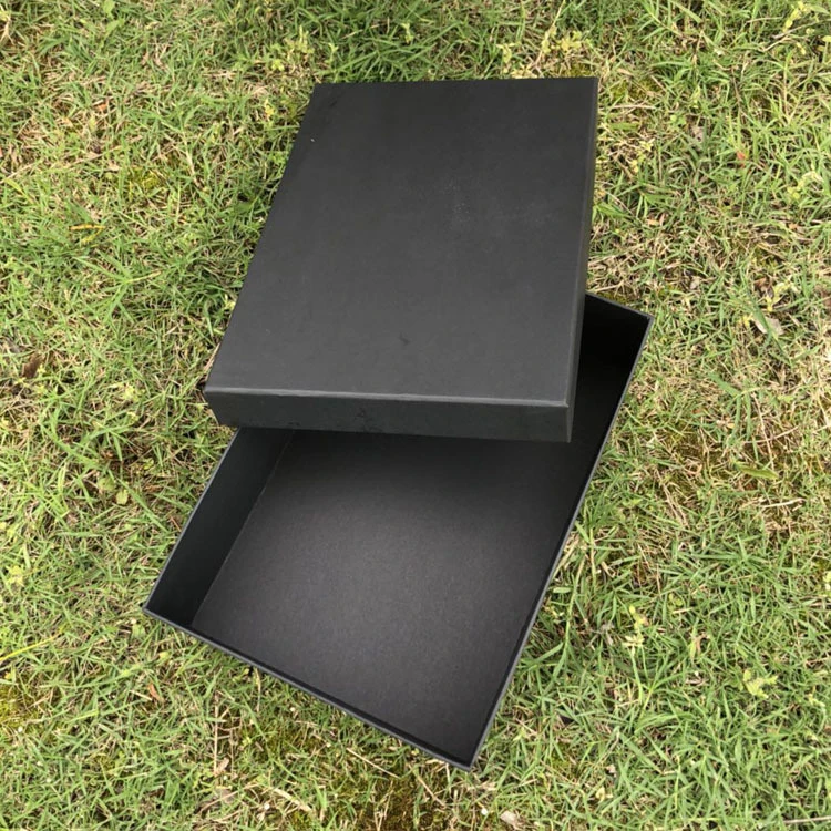 Black Kraft Paper Rectangular High-Grade Packing Box