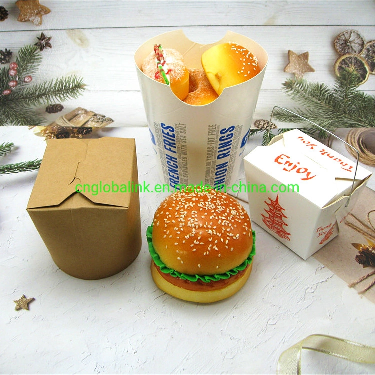 Takeaway Fast Food Packaging Paper Food Containers