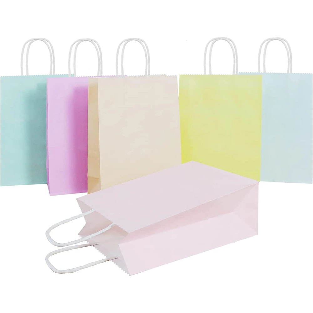 Gift Bags Large Kraft Paper Bags with Handles