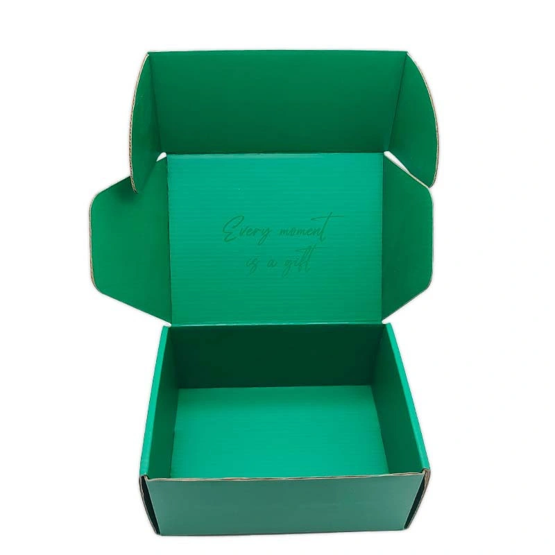 E-Commerce Small Business Shipping Boxes, Custom Logo Printed Recyclable Eco-Friendly Corrugated Paper Carton Box