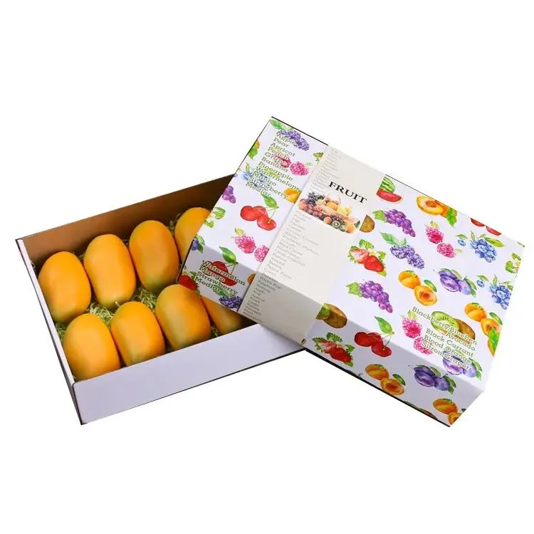 Custom Kraft Paper Box Universal Packaging Fruit Gift Box Direct Manufacturers