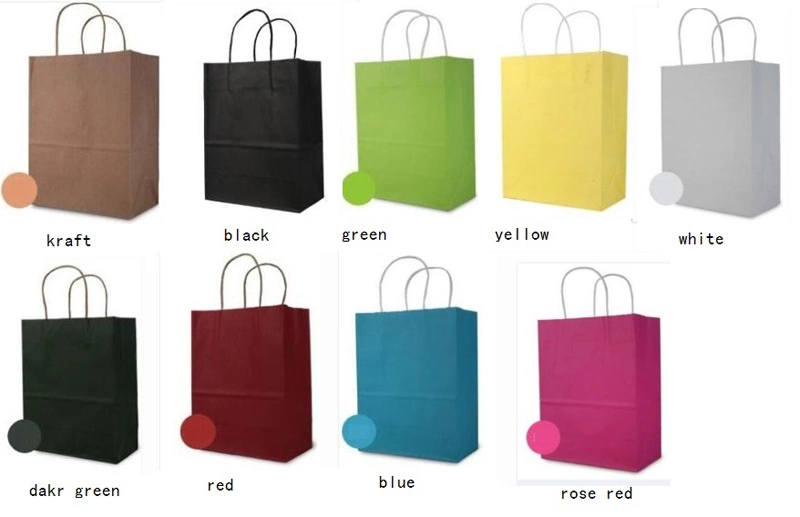 High Quality Food Jewelry Tea Kraft Paper Bag