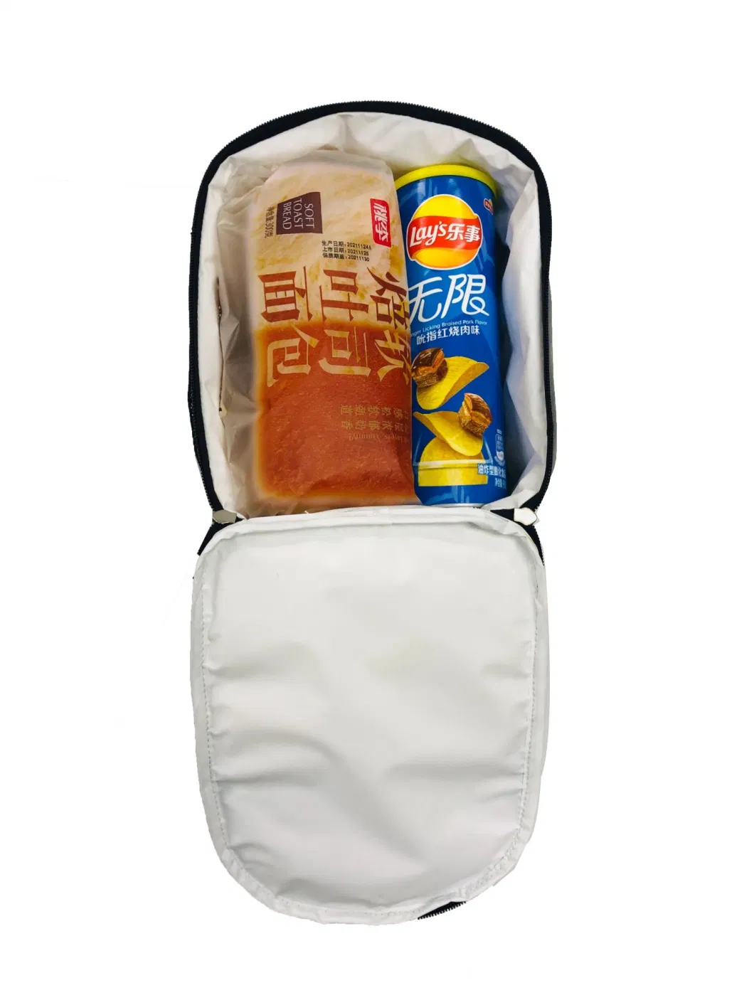 Factory Wholesale Cheap RPET Eco Friendly Thermal Food Delivery Bag Brown Insulated Paper Lunch Cooler Bag