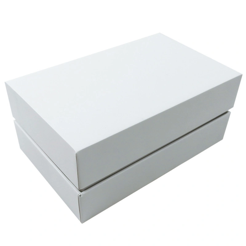 Black Specialty Paper Square Top and Bottom Cover Packaging Box Perfume Gift Box Cardboard Box