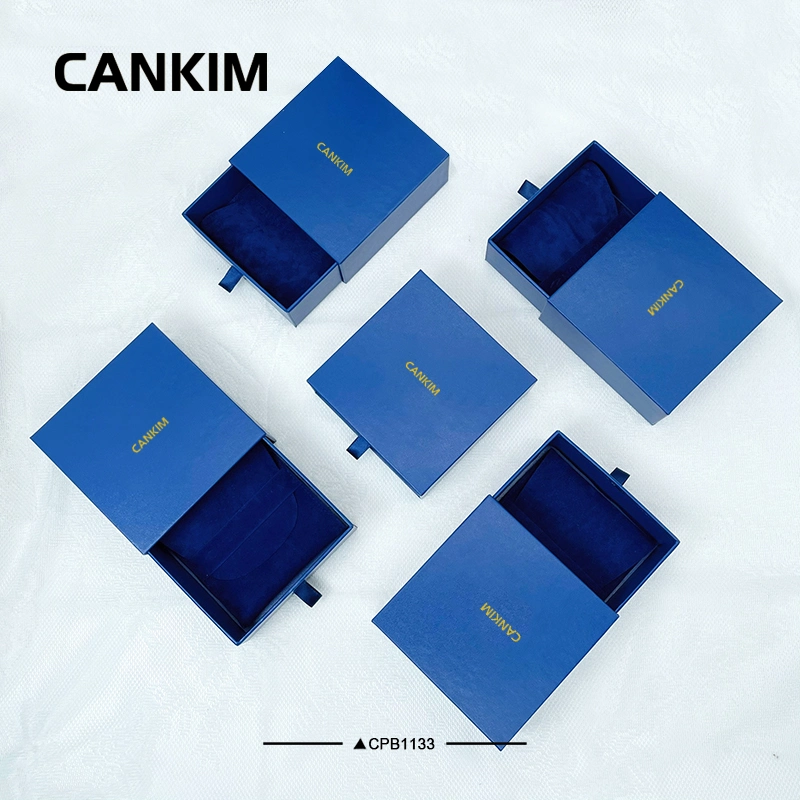 Cankim Jewelry Packaging Pouch and Box Portable Jewelry Box Jewelry Paper Box Boxes for Jewelry Packing