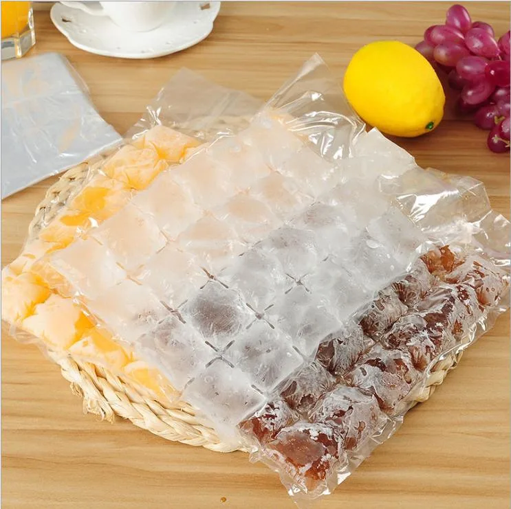 Disposable Ice Bag Food Grade Safety Plastic Ice Cube Packaging Bags