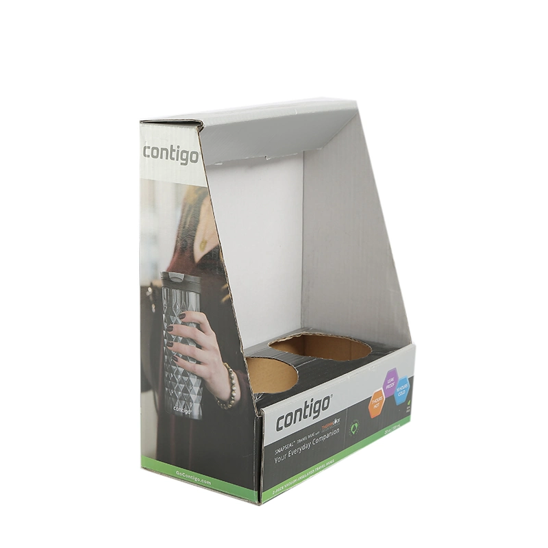 Custom Style Small Product Foldable Packaging Display Wine Paper Box with Logo Printed