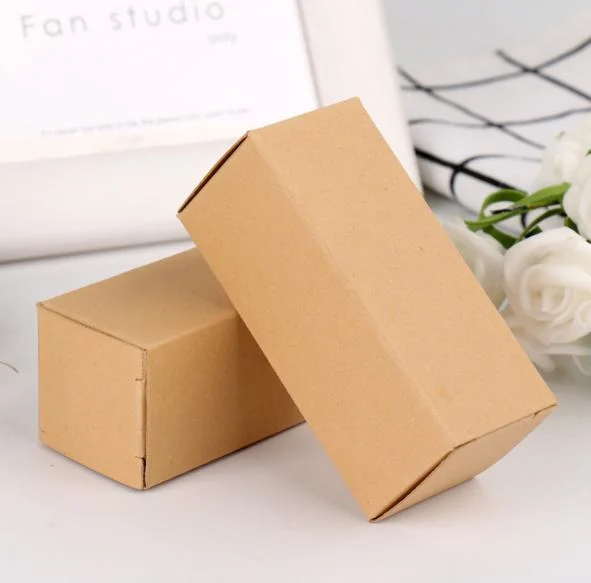 Prompt Goods 3*3*8cm Mini Folding Small Paper Gift Box