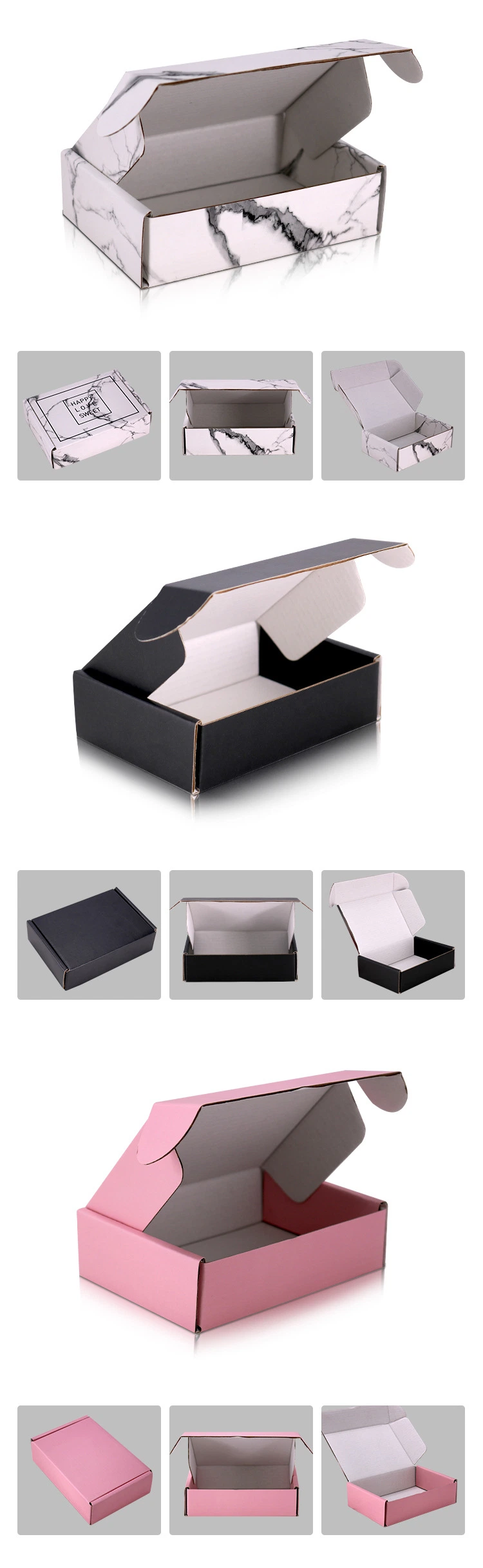 Manufacture Corrugated Shoe Pizza Shipping Mailing Express Packaging Paper Box