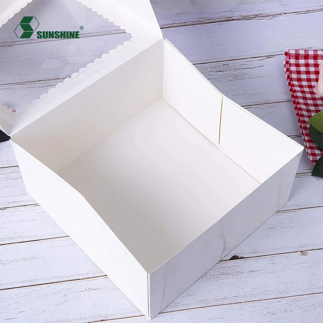 Custom Luxury Takeaway Food Printed Logo Doughnut Biscuit Sweet Pastry Dessert Donut Cookies Packaging Box