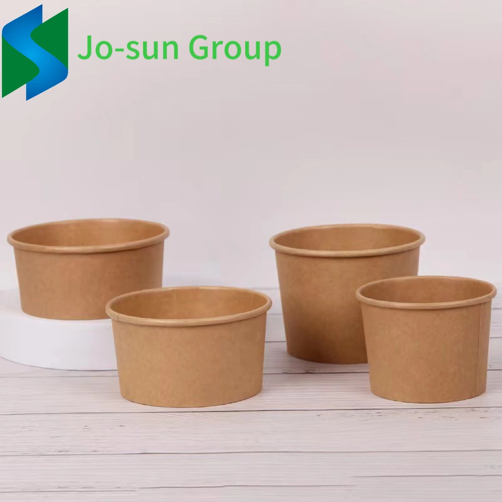 32oz PLA Coated Paper Soup Cups Biodegradable Paper Plates &amp; Bowls