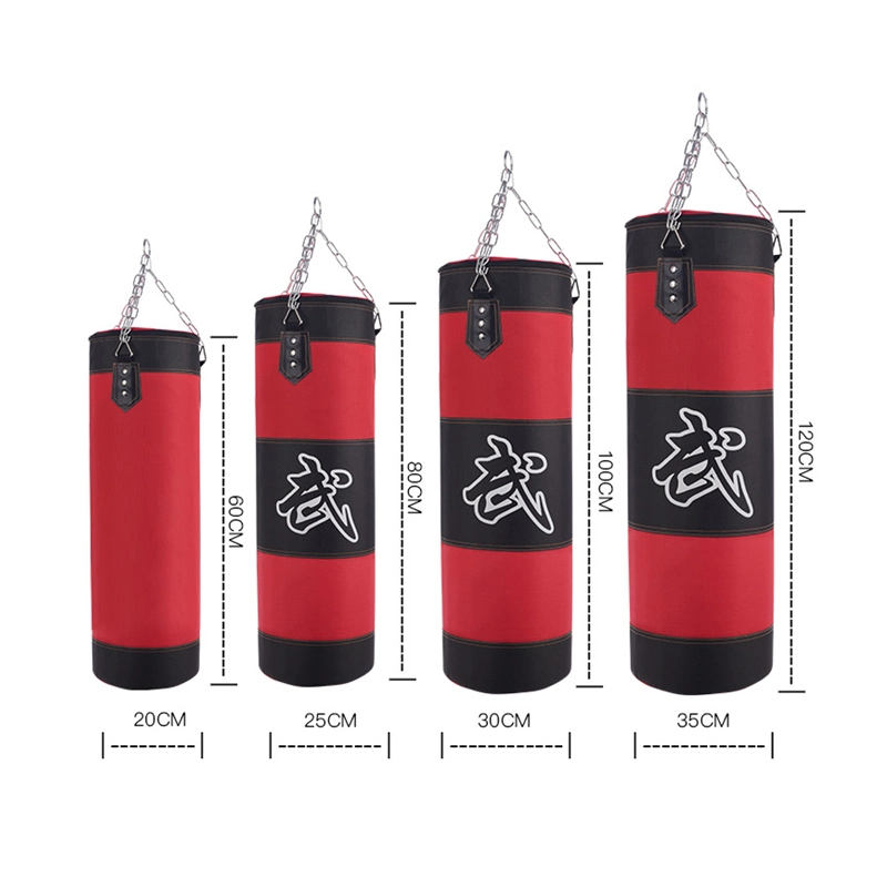 Customized Hanging Kick Sandbag Professional Heavy Boxing Punching Bag for All Kinds of Fitness and Training