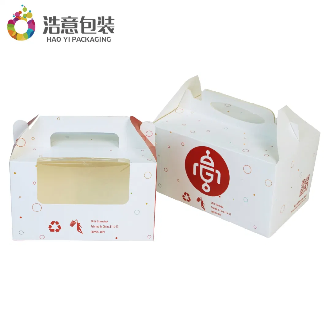 Food Grade Bread Cake Cookie Chocolate Baked Goods Paper Boxes