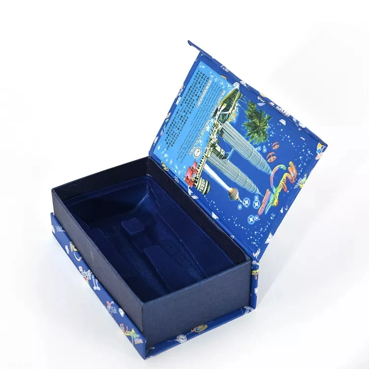 Custom Folding Magnetic Packaging Gift Biscuit Paper Box