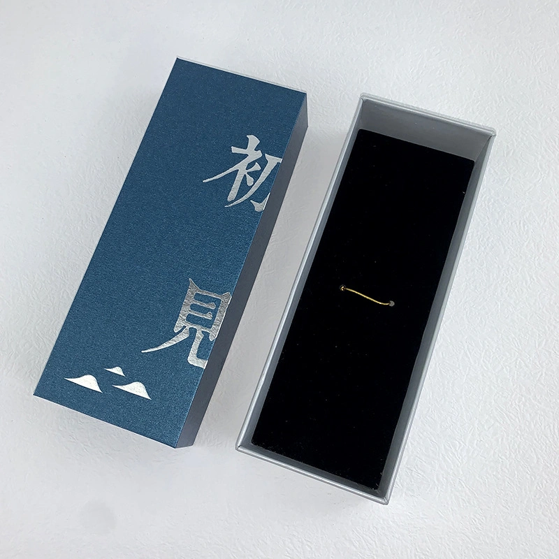 Black Specialty Paper Square Top and Bottom Cover Packaging Box Perfume Gift Box Cardboard Box