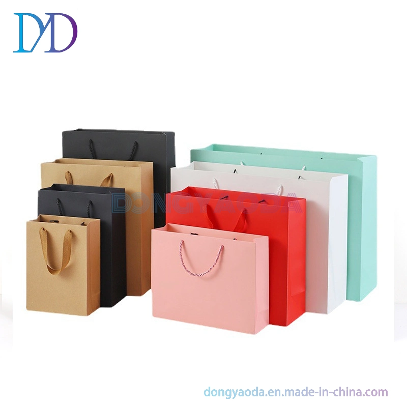 Wholesale Gift Paper Bags, White Cardboard Bags, Kraft Paper Bag