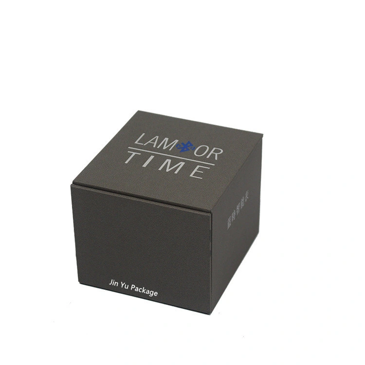 Elegant Custom Black Paper Wooden Watch Gift Packaging Boxes Manufacturer