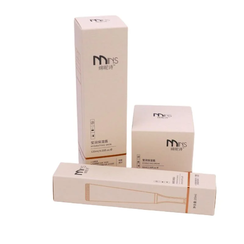 Cardboard Perfume Box Creative Perfume Box White Paper Carton Box for Cosmetic