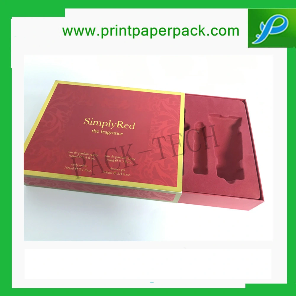 Custom Sliding Paper Cardboard Gift Packaging Drawer Box