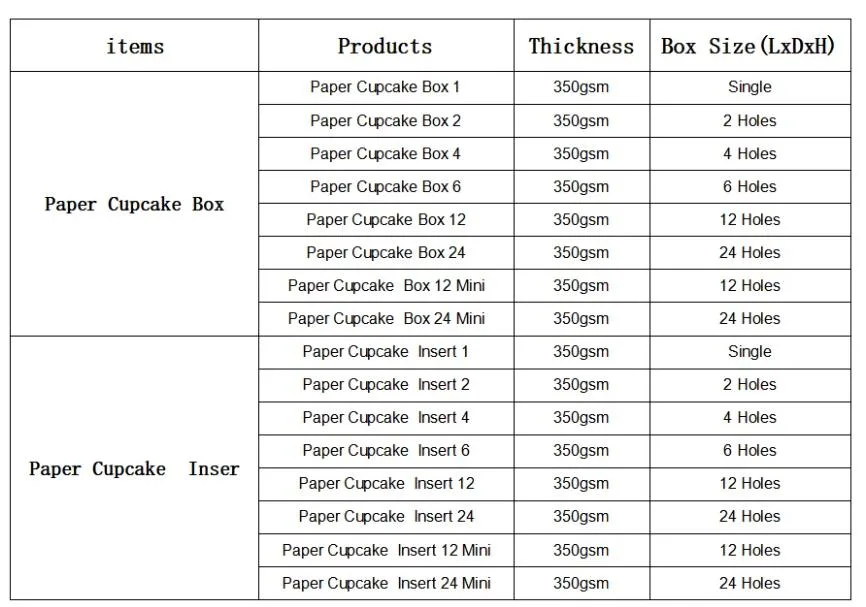 White Kraft Bakery Cake Boxes with Insert and Window