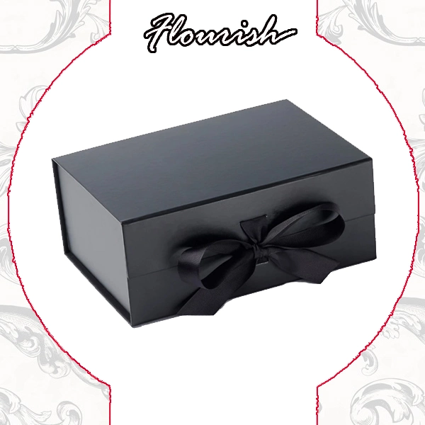 Fashionable Hot Foil Printed Rigid Cardboard Pink Jewelry Packaging Paper Gift Box