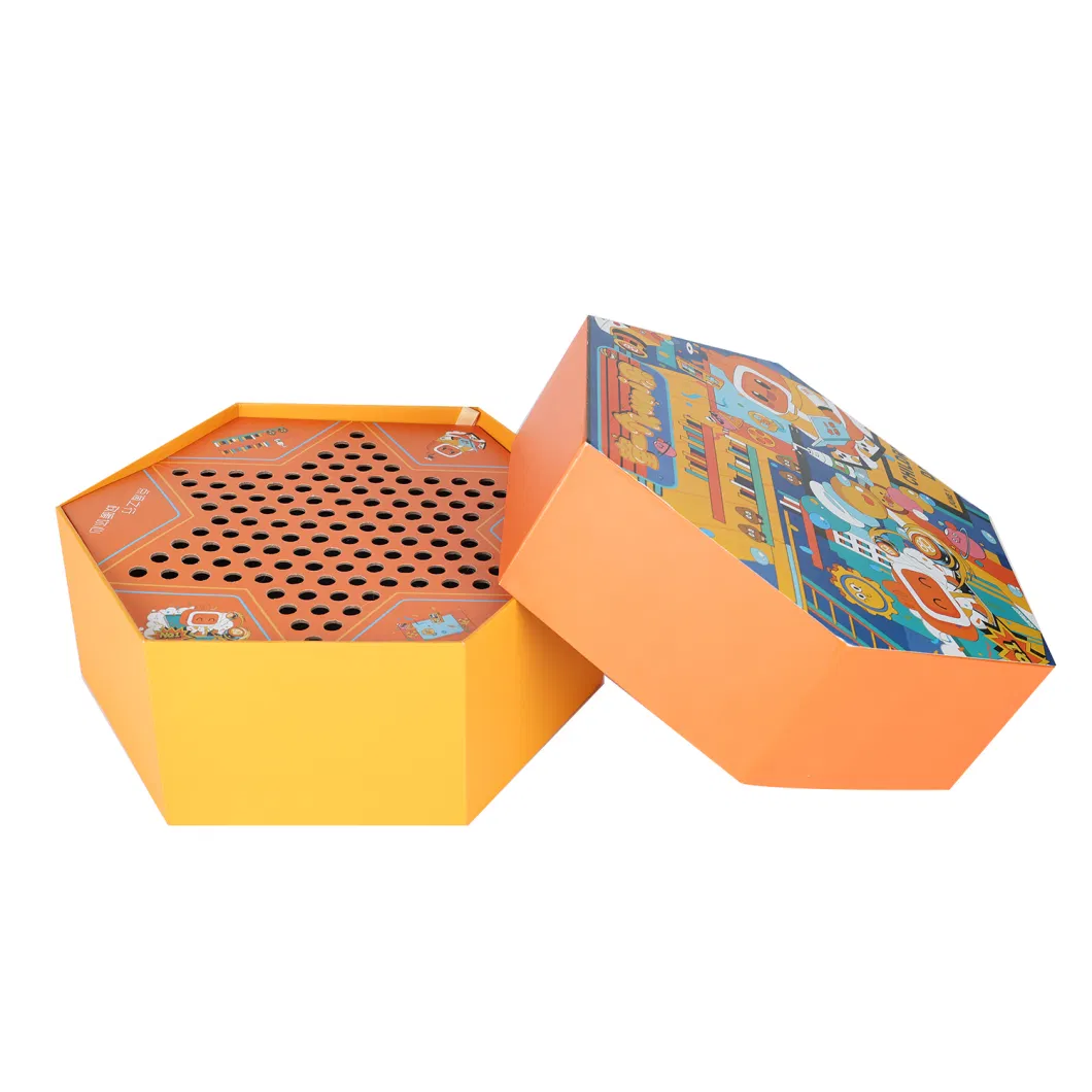 Customized Folding Cardboard Paper Gift Box Packing Lid Covered Box