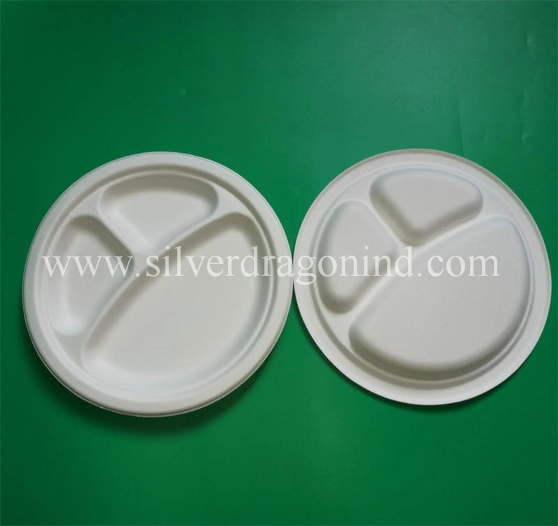 Wholesale Biodegradable Compostable Pulp Paper Tableware Lunch Box, Bowl, Plate, Cup, Tray