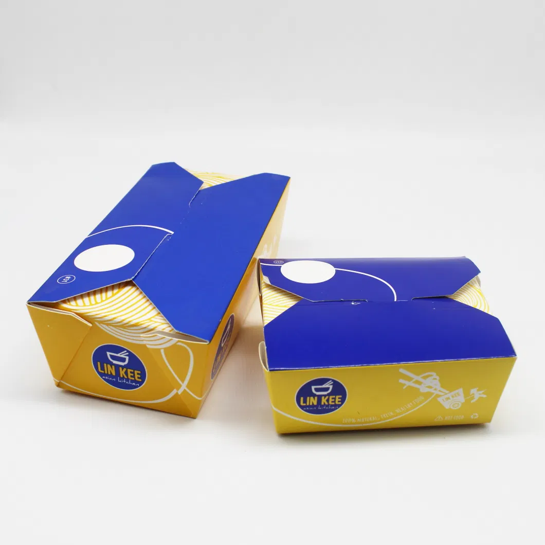 Wholesale Brown Kraft Paper Fast Food Packaging Box with Window