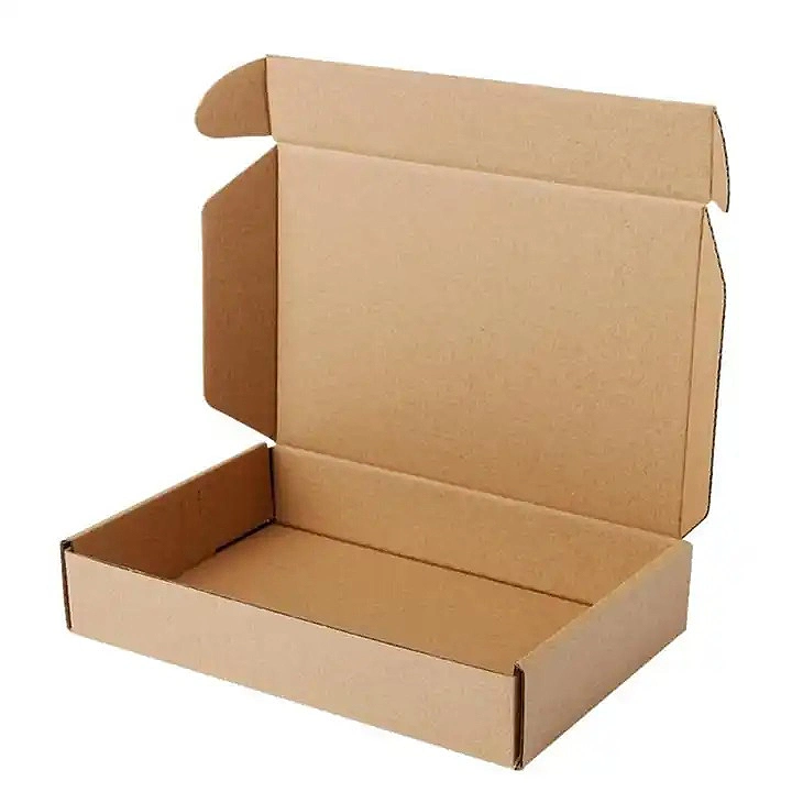 Paper Boxes, Eco Friendly Mailer Box for Clothing, Recycled Brown Kraft Paper Box