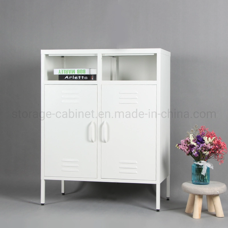 Home Furniture Cabinet Bedside Cabinet with Lock and Drawer