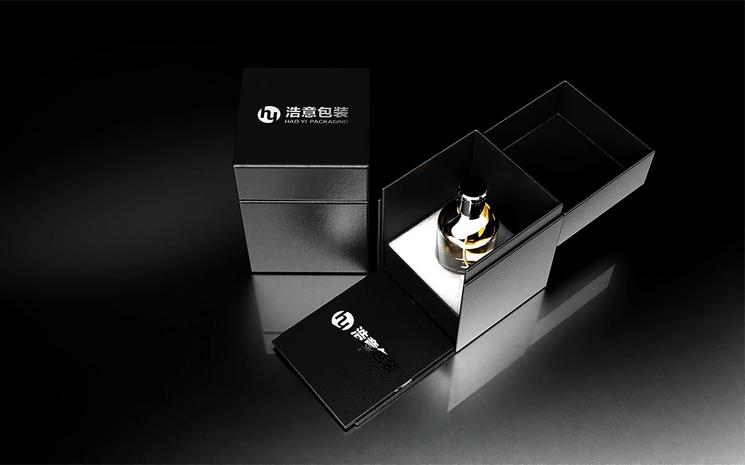 Leather Luxury Perfume Gift Box with Custom Printed Logo Cardboard Paper Bags Cases Boxes for Perfume Packaging Promotion Gift Box Perfume Box