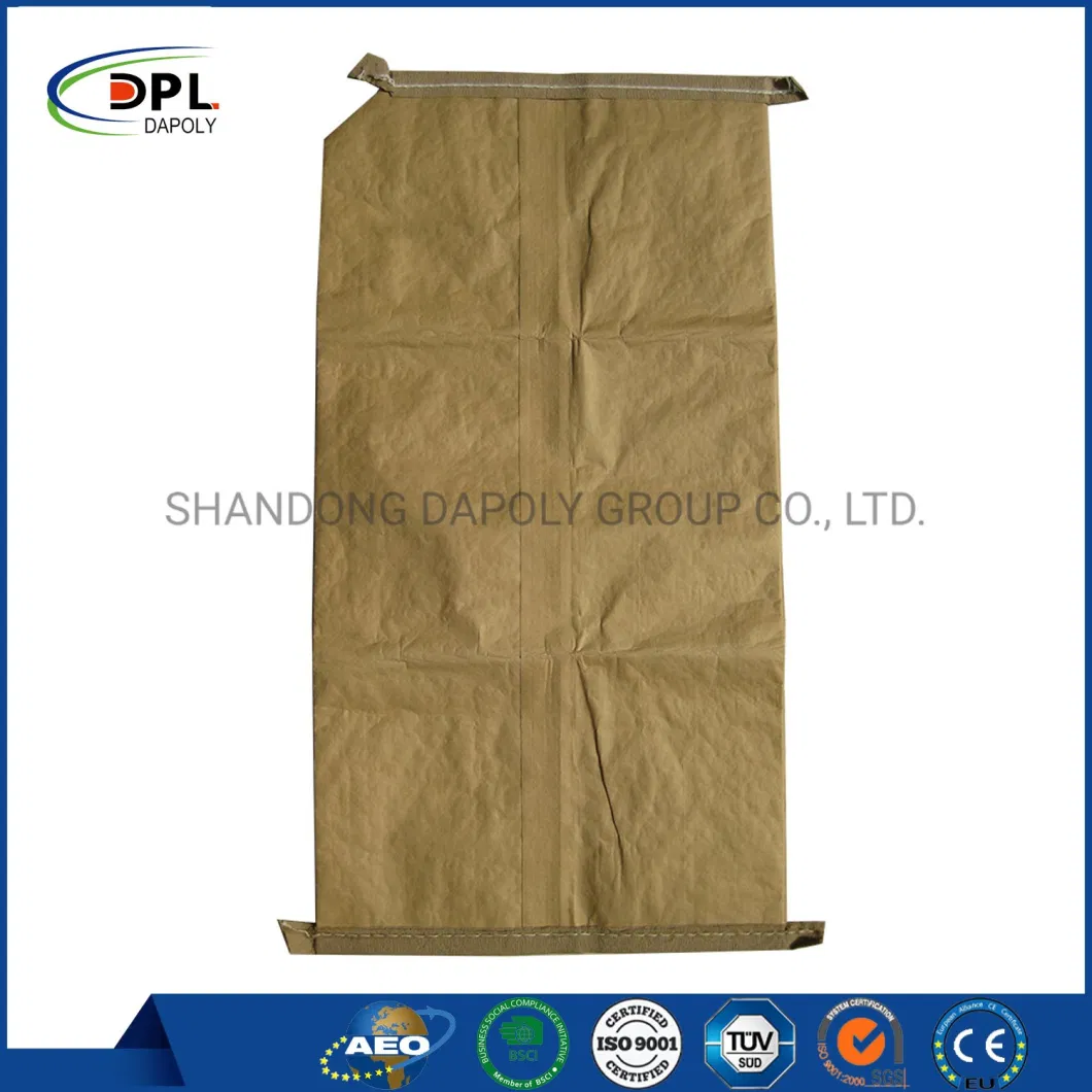 Kraft Paper Bags Stand up Pouch Food Small Brown Paper Bag for Cement Sale