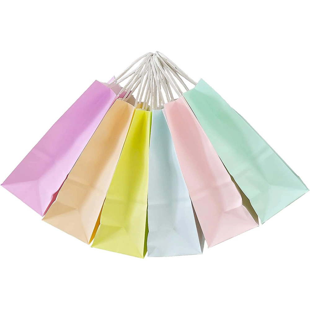 Gift Bags Large Kraft Paper Bags with Handles