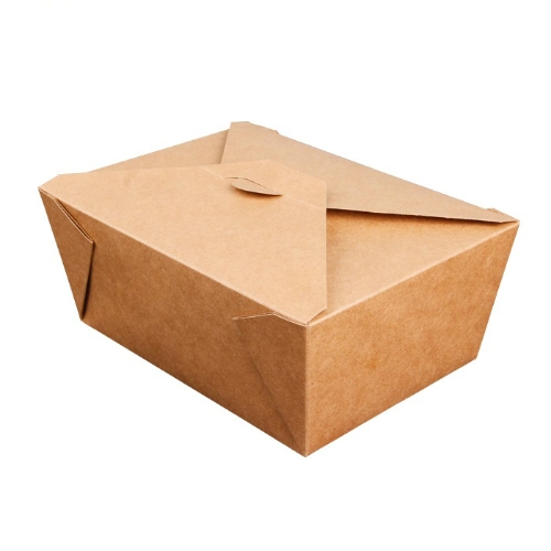 Eco Friendly Paper Lunch Box Biodegradable Bento Box Disposable Food Box